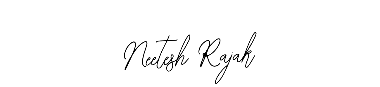 Make a beautiful signature design for name Neetesh Rajak. Use this online signature maker to create a handwritten signature for free. Neetesh Rajak signature style 12 images and pictures png