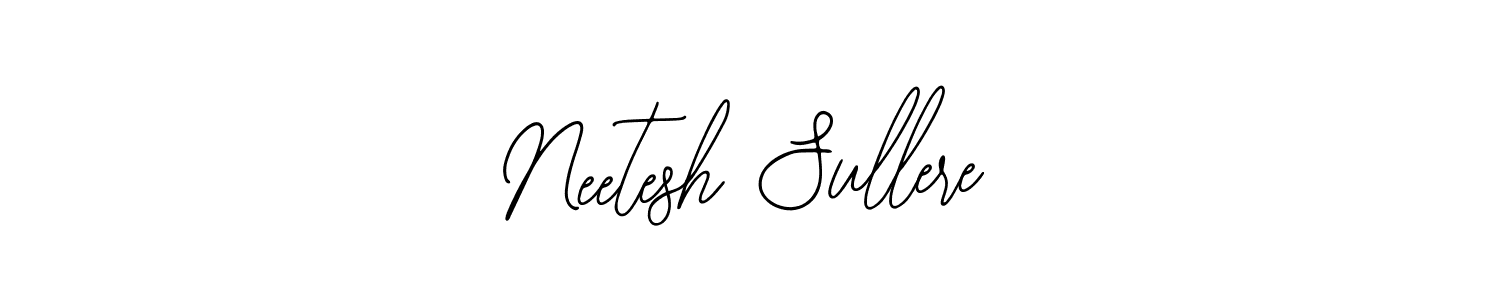 It looks lik you need a new signature style for name Neetesh Sullere. Design unique handwritten (Bearetta-2O07w) signature with our free signature maker in just a few clicks. Neetesh Sullere signature style 12 images and pictures png