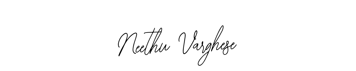 Also we have Neethu Varghese name is the best signature style. Create professional handwritten signature collection using Bearetta-2O07w autograph style. Neethu Varghese signature style 12 images and pictures png