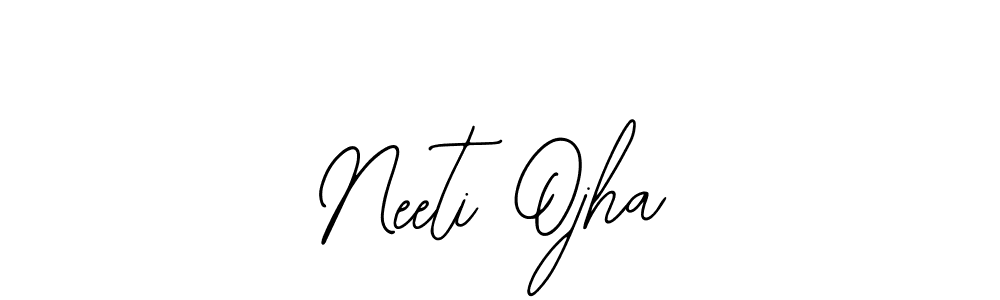 The best way (Bearetta-2O07w) to make a short signature is to pick only two or three words in your name. The name Neeti Ojha include a total of six letters. For converting this name. Neeti Ojha signature style 12 images and pictures png