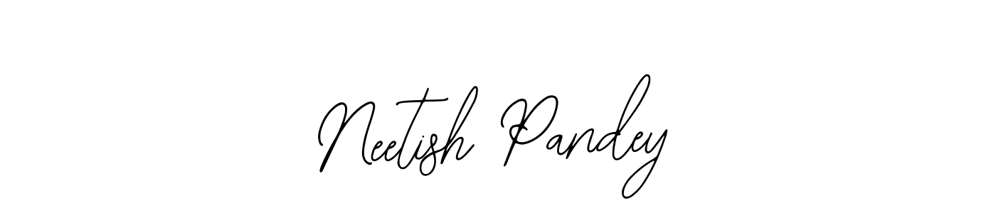 How to make Neetish Pandey signature? Bearetta-2O07w is a professional autograph style. Create handwritten signature for Neetish Pandey name. Neetish Pandey signature style 12 images and pictures png