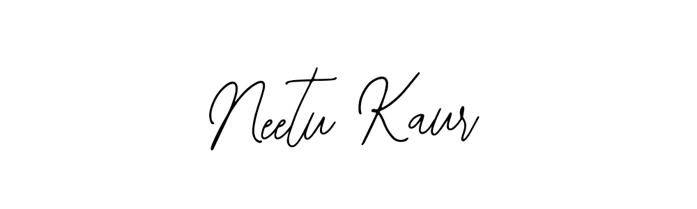 Make a beautiful signature design for name Neetu Kaur. With this signature (Bearetta-2O07w) style, you can create a handwritten signature for free. Neetu Kaur signature style 12 images and pictures png