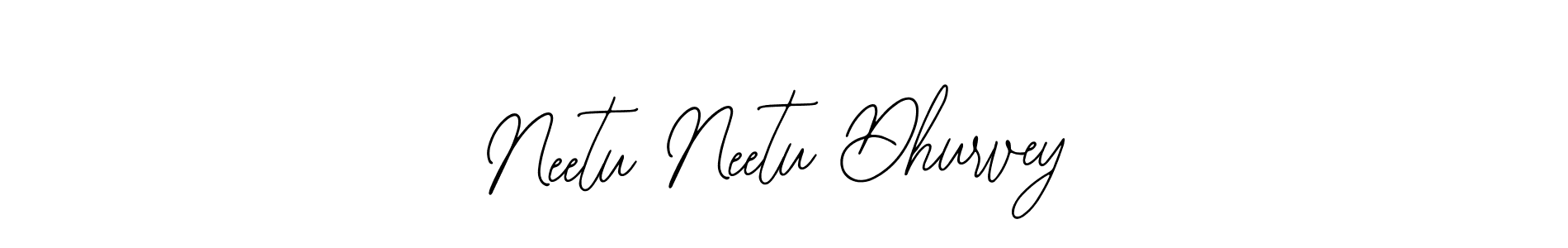 Also You can easily find your signature by using the search form. We will create Neetu Neetu Dhurvey name handwritten signature images for you free of cost using Bearetta-2O07w sign style. Neetu Neetu Dhurvey signature style 12 images and pictures png