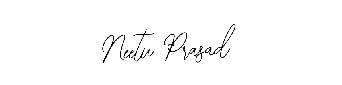 Make a beautiful signature design for name Neetu Prasad. Use this online signature maker to create a handwritten signature for free. Neetu Prasad signature style 12 images and pictures png