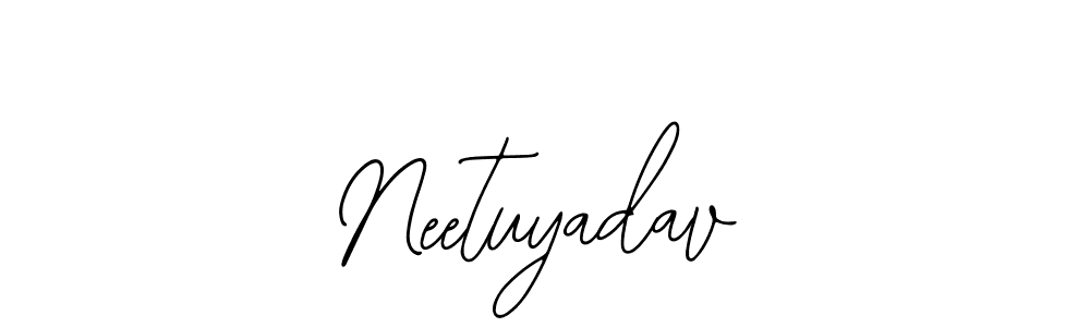 You can use this online signature creator to create a handwritten signature for the name Neetuyadav. This is the best online autograph maker. Neetuyadav signature style 12 images and pictures png
