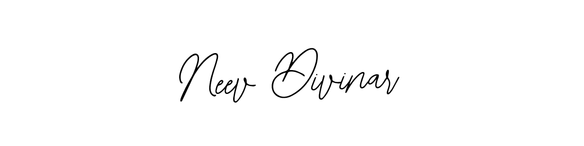 Also we have Neev Divinar name is the best signature style. Create professional handwritten signature collection using Bearetta-2O07w autograph style. Neev Divinar signature style 12 images and pictures png