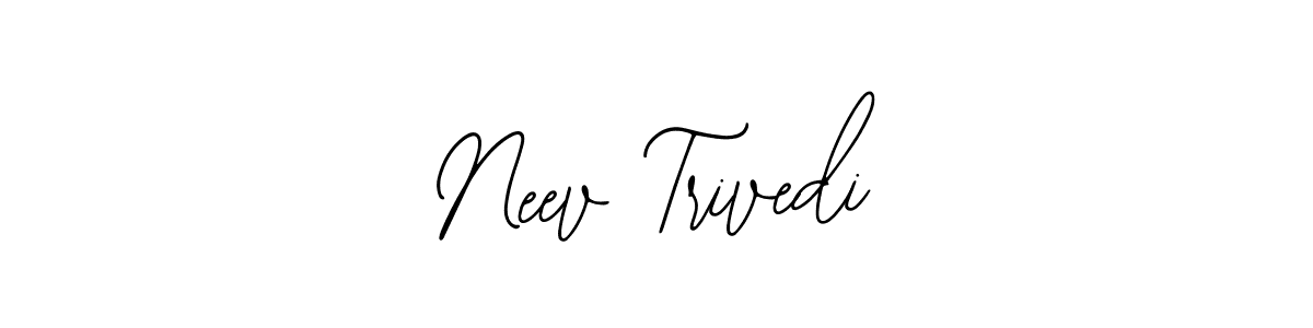 How to make Neev Trivedi signature? Bearetta-2O07w is a professional autograph style. Create handwritten signature for Neev Trivedi name. Neev Trivedi signature style 12 images and pictures png