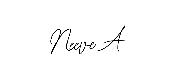 How to make Neeve A signature? Bearetta-2O07w is a professional autograph style. Create handwritten signature for Neeve A name. Neeve A signature style 12 images and pictures png