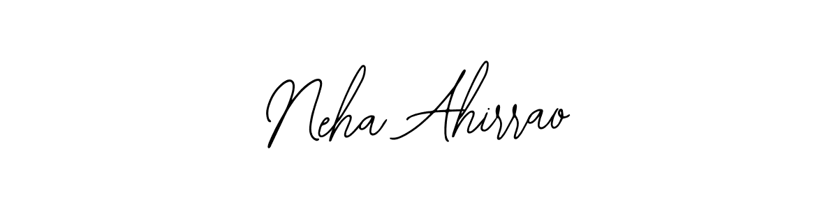 The best way (Bearetta-2O07w) to make a short signature is to pick only two or three words in your name. The name Neha Ahirrao include a total of six letters. For converting this name. Neha Ahirrao signature style 12 images and pictures png