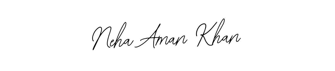 It looks lik you need a new signature style for name Neha Aman Khan. Design unique handwritten (Bearetta-2O07w) signature with our free signature maker in just a few clicks. Neha Aman Khan signature style 12 images and pictures png