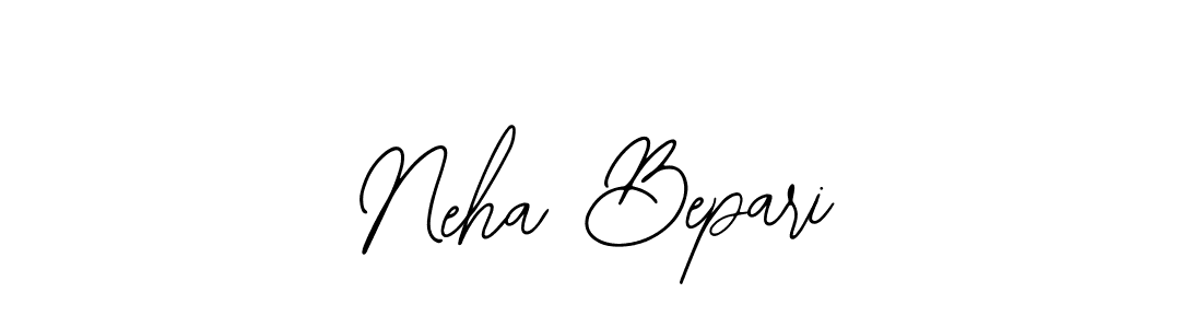 Make a short Neha Bepari signature style. Manage your documents anywhere anytime using Bearetta-2O07w. Create and add eSignatures, submit forms, share and send files easily. Neha Bepari signature style 12 images and pictures png