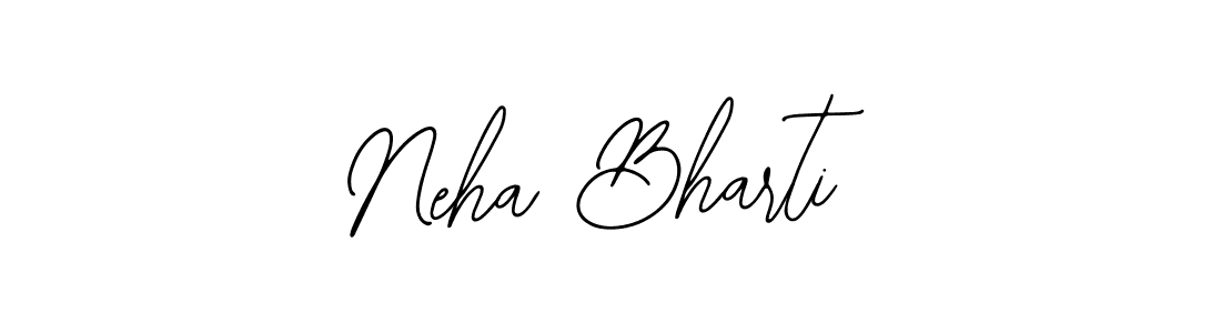 Also You can easily find your signature by using the search form. We will create Neha Bharti name handwritten signature images for you free of cost using Bearetta-2O07w sign style. Neha Bharti signature style 12 images and pictures png