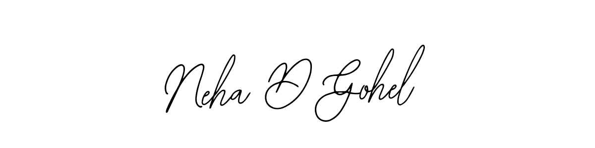 Neha D Gohel stylish signature style. Best Handwritten Sign (Bearetta-2O07w) for my name. Handwritten Signature Collection Ideas for my name Neha D Gohel. Neha D Gohel signature style 12 images and pictures png