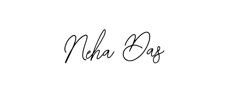 How to make Neha Das name signature. Use Bearetta-2O07w style for creating short signs online. This is the latest handwritten sign. Neha Das signature style 12 images and pictures png