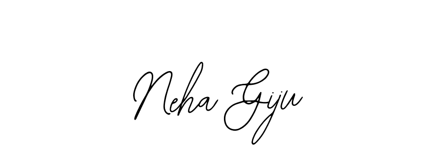 Also we have Neha Giju name is the best signature style. Create professional handwritten signature collection using Bearetta-2O07w autograph style. Neha Giju signature style 12 images and pictures png