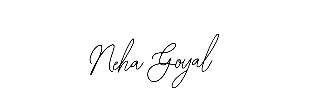 Create a beautiful signature design for name Neha Goyal. With this signature (Bearetta-2O07w) fonts, you can make a handwritten signature for free. Neha Goyal signature style 12 images and pictures png