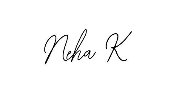 Similarly Bearetta-2O07w is the best handwritten signature design. Signature creator online .You can use it as an online autograph creator for name Neha K. Neha K signature style 12 images and pictures png