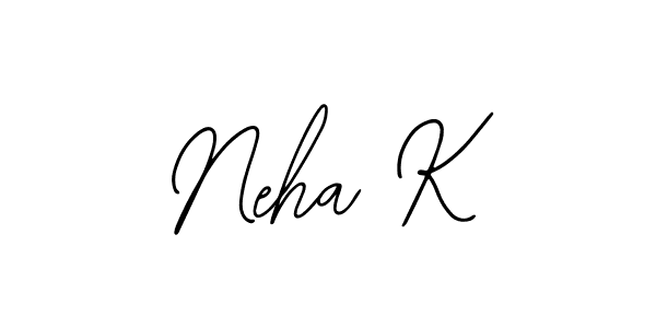 Make a short Neha K signature style. Manage your documents anywhere anytime using Bearetta-2O07w. Create and add eSignatures, submit forms, share and send files easily. Neha K signature style 12 images and pictures png