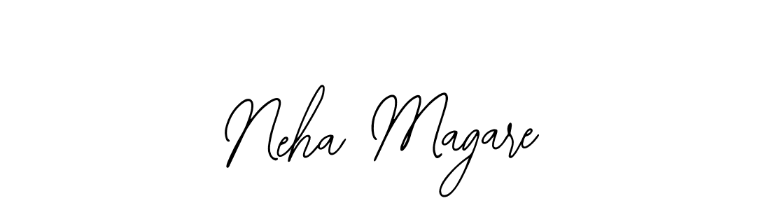 Design your own signature with our free online signature maker. With this signature software, you can create a handwritten (Bearetta-2O07w) signature for name Neha Magare. Neha Magare signature style 12 images and pictures png