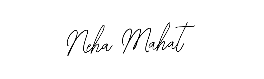 Also You can easily find your signature by using the search form. We will create Neha Mahat name handwritten signature images for you free of cost using Bearetta-2O07w sign style. Neha Mahat signature style 12 images and pictures png