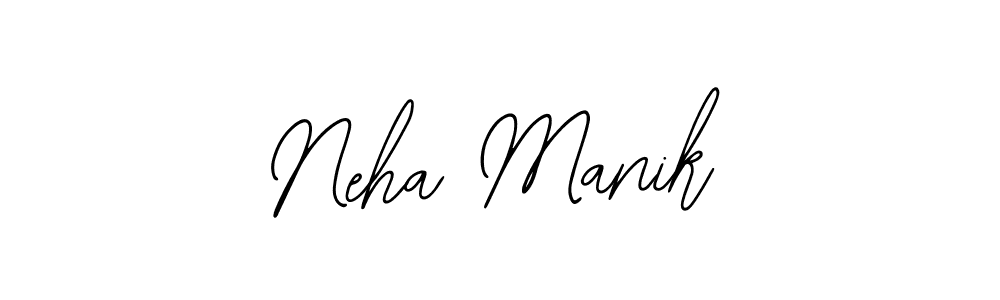 Similarly Bearetta-2O07w is the best handwritten signature design. Signature creator online .You can use it as an online autograph creator for name Neha Manik. Neha Manik signature style 12 images and pictures png