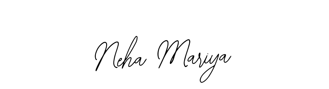 Similarly Bearetta-2O07w is the best handwritten signature design. Signature creator online .You can use it as an online autograph creator for name Neha Mariya. Neha Mariya signature style 12 images and pictures png