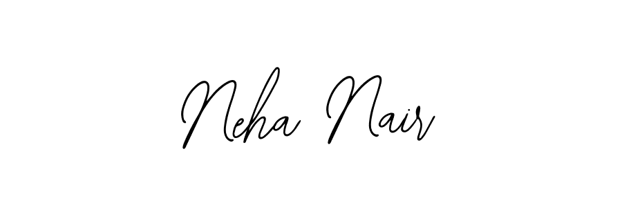 Create a beautiful signature design for name Neha Nair. With this signature (Bearetta-2O07w) fonts, you can make a handwritten signature for free. Neha Nair signature style 12 images and pictures png