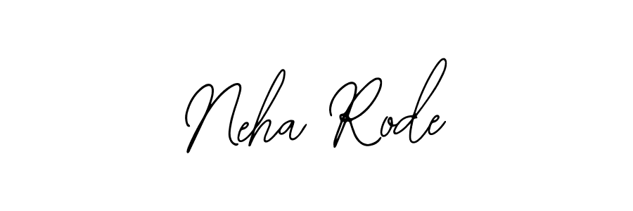 if you are searching for the best signature style for your name Neha Rode. so please give up your signature search. here we have designed multiple signature styles  using Bearetta-2O07w. Neha Rode signature style 12 images and pictures png