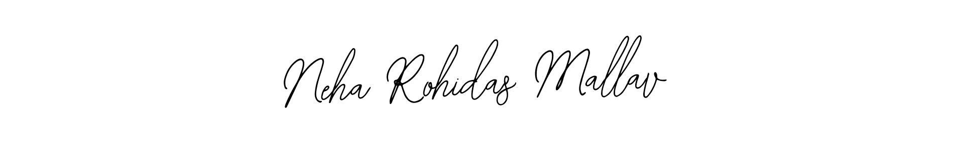 How to make Neha Rohidas Mallav name signature. Use Bearetta-2O07w style for creating short signs online. This is the latest handwritten sign. Neha Rohidas Mallav signature style 12 images and pictures png
