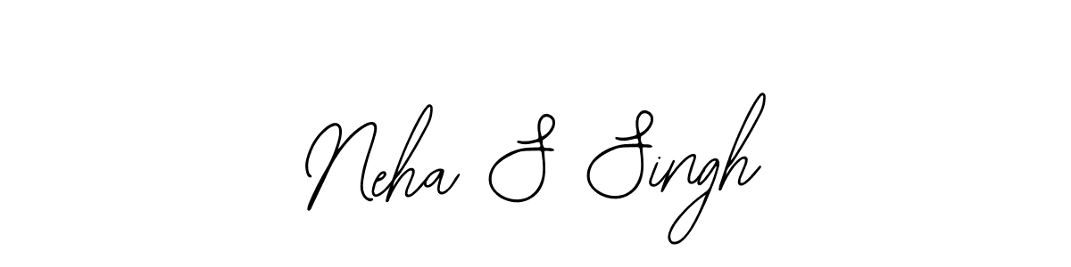 How to make Neha S Singh signature? Bearetta-2O07w is a professional autograph style. Create handwritten signature for Neha S Singh name. Neha S Singh signature style 12 images and pictures png