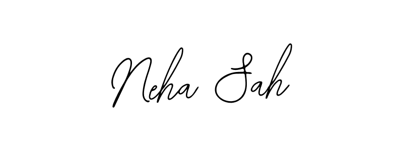 Bearetta-2O07w is a professional signature style that is perfect for those who want to add a touch of class to their signature. It is also a great choice for those who want to make their signature more unique. Get Neha Sah name to fancy signature for free. Neha Sah signature style 12 images and pictures png