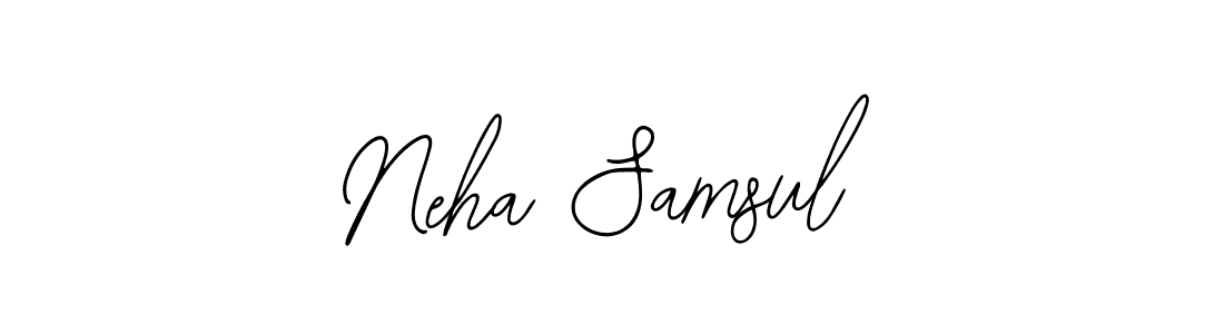 Make a beautiful signature design for name Neha Samsul. Use this online signature maker to create a handwritten signature for free. Neha Samsul signature style 12 images and pictures png