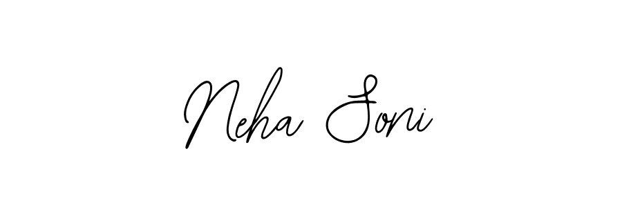 Create a beautiful signature design for name Neha Soni. With this signature (Bearetta-2O07w) fonts, you can make a handwritten signature for free. Neha Soni signature style 12 images and pictures png