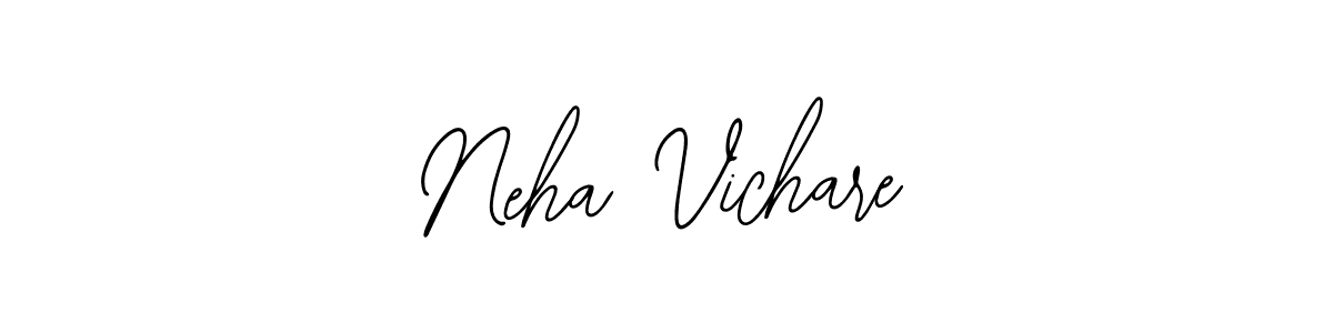 Use a signature maker to create a handwritten signature online. With this signature software, you can design (Bearetta-2O07w) your own signature for name Neha Vichare. Neha Vichare signature style 12 images and pictures png