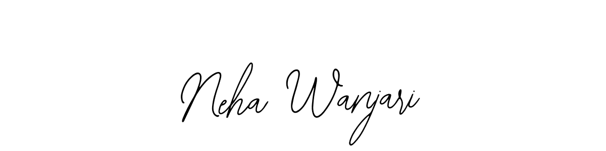 How to Draw Neha Wanjari signature style? Bearetta-2O07w is a latest design signature styles for name Neha Wanjari. Neha Wanjari signature style 12 images and pictures png