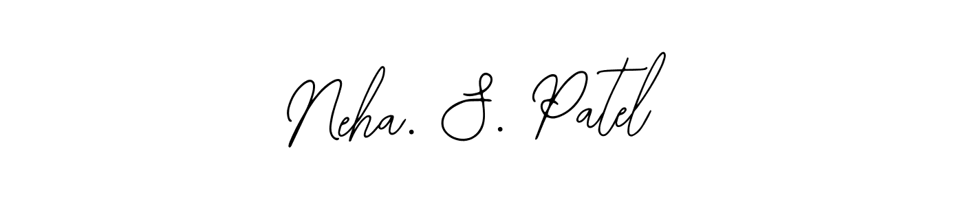 How to make Neha. S. Patel signature? Bearetta-2O07w is a professional autograph style. Create handwritten signature for Neha. S. Patel name. Neha. S. Patel signature style 12 images and pictures png