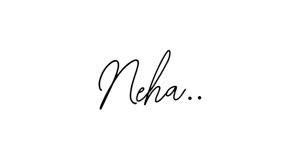 if you are searching for the best signature style for your name Neha... so please give up your signature search. here we have designed multiple signature styles  using Bearetta-2O07w. Neha.. signature style 12 images and pictures png