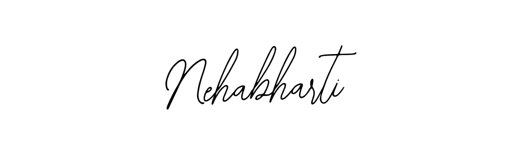 See photos of Nehabharti official signature by Spectra . Check more albums & portfolios. Read reviews & check more about Bearetta-2O07w font. Nehabharti signature style 12 images and pictures png