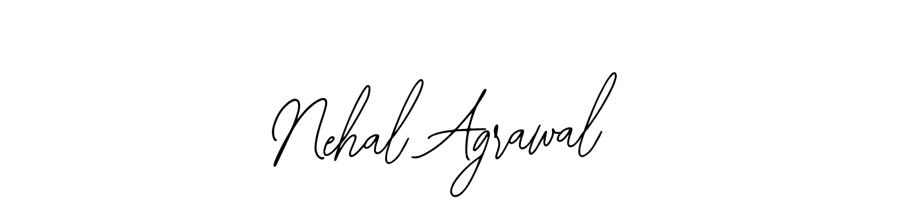 The best way (Bearetta-2O07w) to make a short signature is to pick only two or three words in your name. The name Nehal Agrawal include a total of six letters. For converting this name. Nehal Agrawal signature style 12 images and pictures png