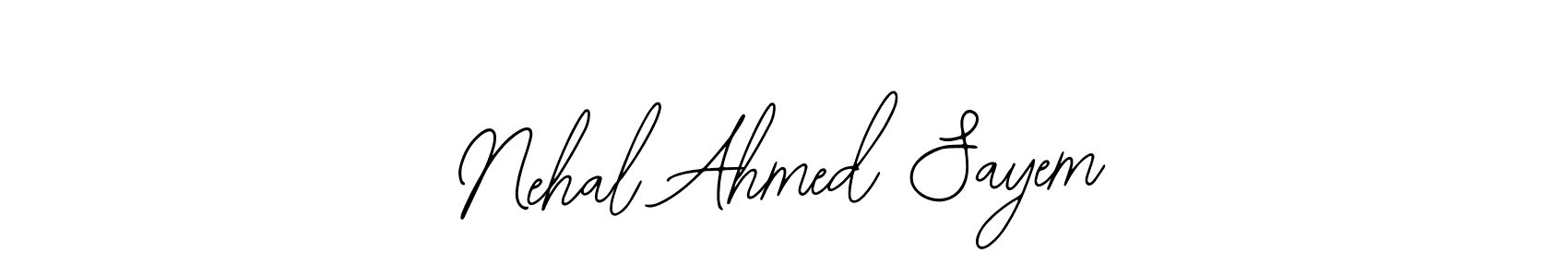 Here are the top 10 professional signature styles for the name Nehal Ahmed Sayem. These are the best autograph styles you can use for your name. Nehal Ahmed Sayem signature style 12 images and pictures png