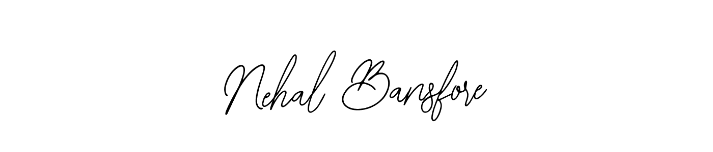 Here are the top 10 professional signature styles for the name Nehal Bansfore. These are the best autograph styles you can use for your name. Nehal Bansfore signature style 12 images and pictures png
