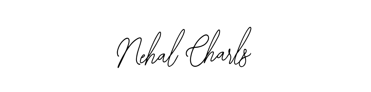 Similarly Bearetta-2O07w is the best handwritten signature design. Signature creator online .You can use it as an online autograph creator for name Nehal Charls. Nehal Charls signature style 12 images and pictures png