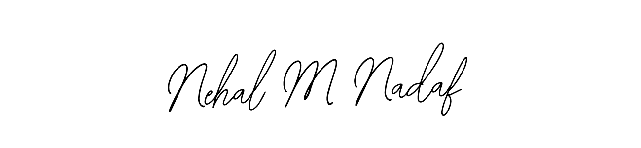 Make a beautiful signature design for name Nehal M Nadaf. With this signature (Bearetta-2O07w) style, you can create a handwritten signature for free. Nehal M Nadaf signature style 12 images and pictures png