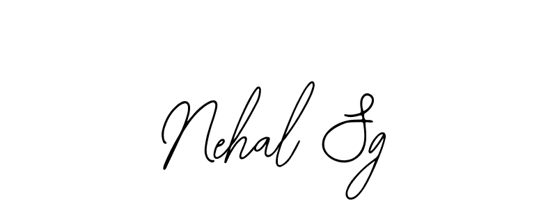 You should practise on your own different ways (Bearetta-2O07w) to write your name (Nehal Sg) in signature. don't let someone else do it for you. Nehal Sg signature style 12 images and pictures png