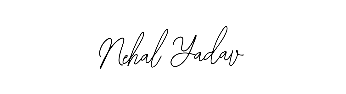 Design your own signature with our free online signature maker. With this signature software, you can create a handwritten (Bearetta-2O07w) signature for name Nehal Yadav. Nehal Yadav signature style 12 images and pictures png