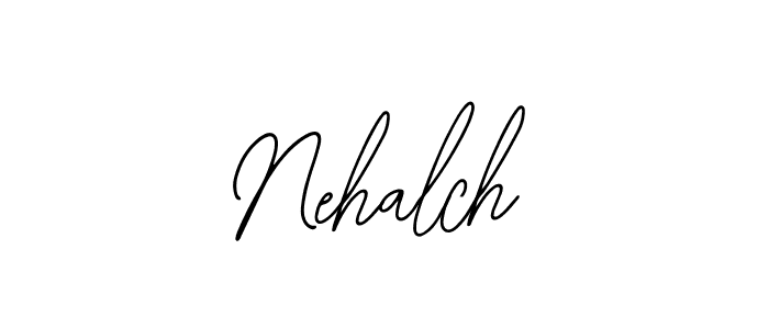 Bearetta-2O07w is a professional signature style that is perfect for those who want to add a touch of class to their signature. It is also a great choice for those who want to make their signature more unique. Get Nehalch name to fancy signature for free. Nehalch signature style 12 images and pictures png