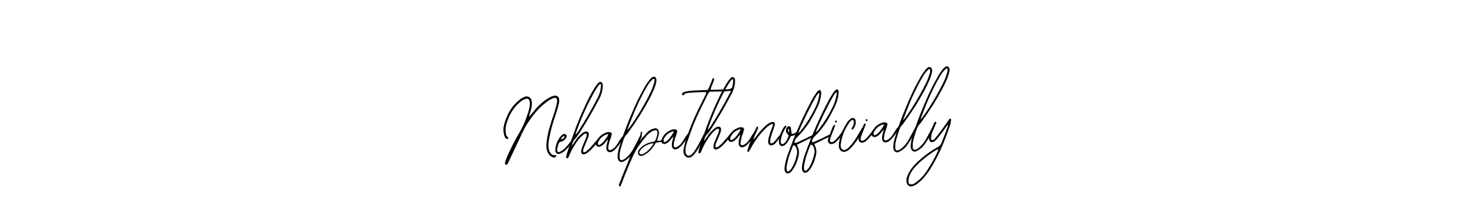 Also we have Nehalpathanofficially name is the best signature style. Create professional handwritten signature collection using Bearetta-2O07w autograph style. Nehalpathanofficially signature style 12 images and pictures png