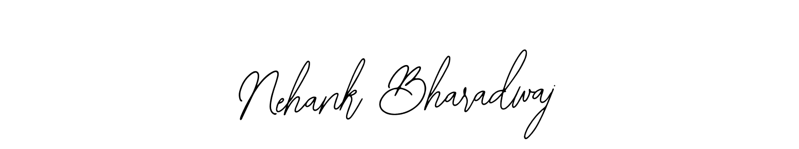 Nehank Bharadwaj stylish signature style. Best Handwritten Sign (Bearetta-2O07w) for my name. Handwritten Signature Collection Ideas for my name Nehank Bharadwaj. Nehank Bharadwaj signature style 12 images and pictures png