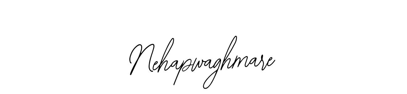 How to make Nehapwaghmare name signature. Use Bearetta-2O07w style for creating short signs online. This is the latest handwritten sign. Nehapwaghmare signature style 12 images and pictures png