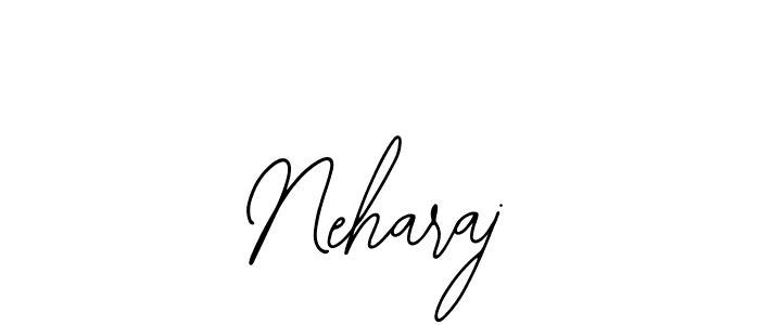 Make a beautiful signature design for name Neharaj. Use this online signature maker to create a handwritten signature for free. Neharaj signature style 12 images and pictures png